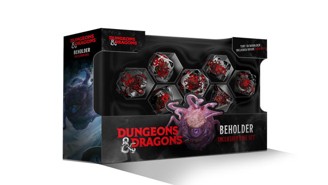 Dungeons & Dragons Beholder Resin Dice Set