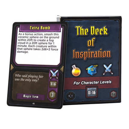 Deck of Inspiration: Lvl 11-16