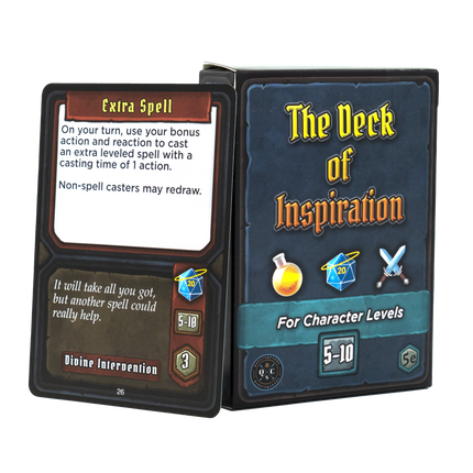 Deck of Inspiration: Lvl 5-10
