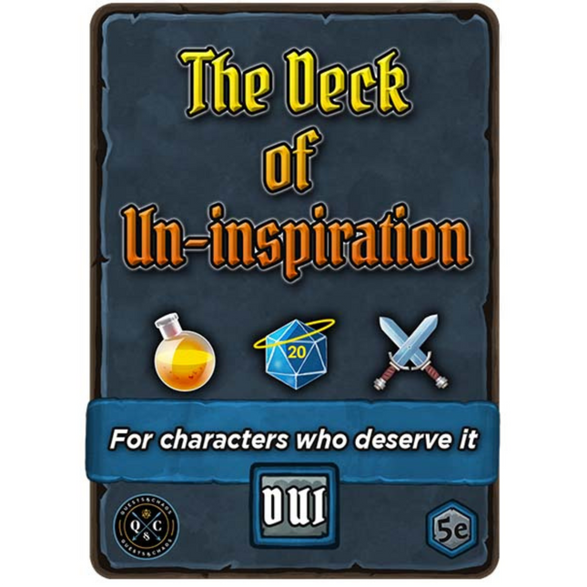 Deck of Un-Inspiration