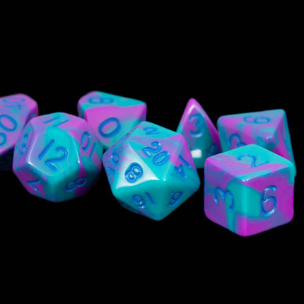 Marble Pattern High Quality Acrylic Dice Set (8 Options)