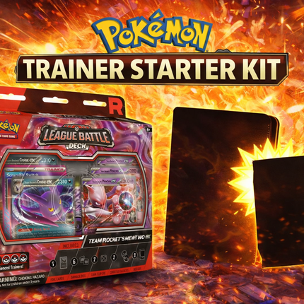 Pokémon Easter Gift Bundle – Starter Deck + Booster Pack + Binder