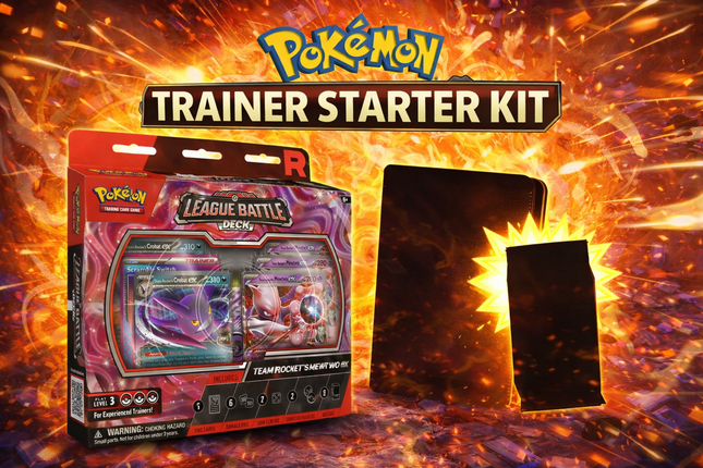 Pokémon Easter Gift Bundle – Starter Deck + Booster Pack + Binder