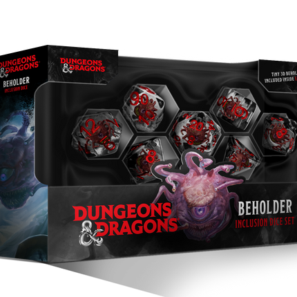 Dungeons & Dragons Beholder Resin Dice Set