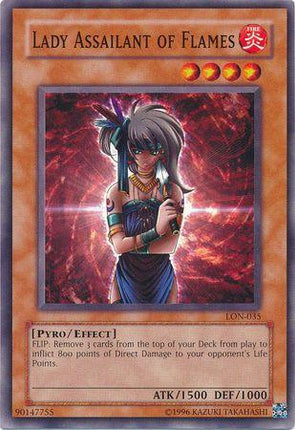 Lady Assailant of Flames