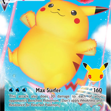 Surfing Pikachu VMAX
