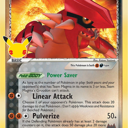 Team Magma's Groudon