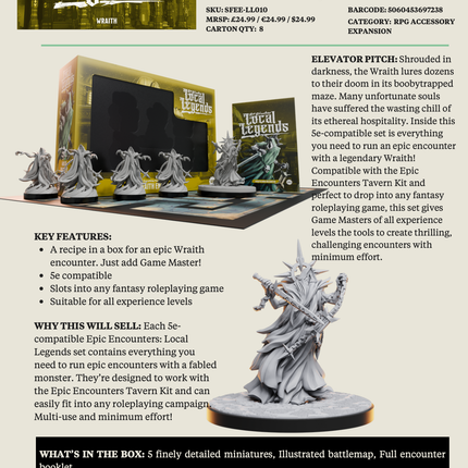 Epic Encounters - Local Legends (Wraith)