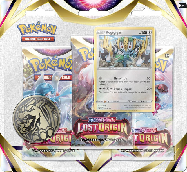 Lost Origin 3 Pack Blister [Regigigas] - SWSH11