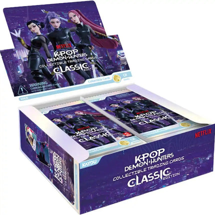KPop Demon Hunters: Collectible Cards: Classic Edition 001 Booster Display
