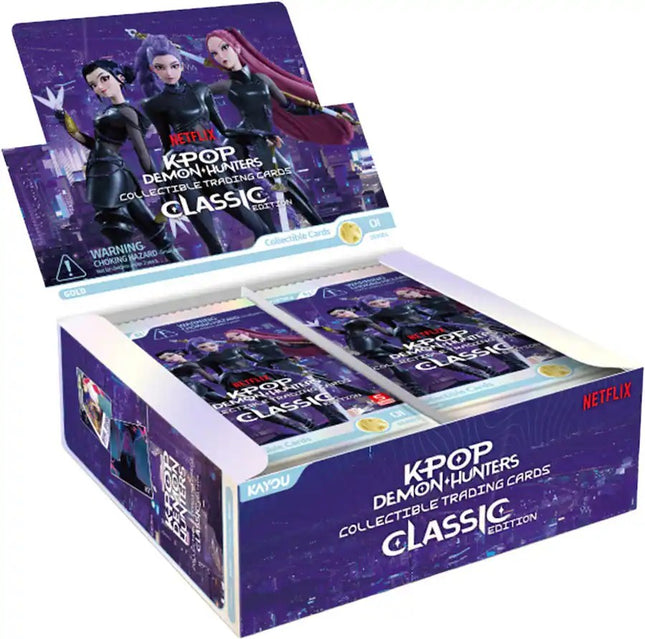KPop Demon Hunters: Collectible Cards: Classic Edition 001 Booster Display