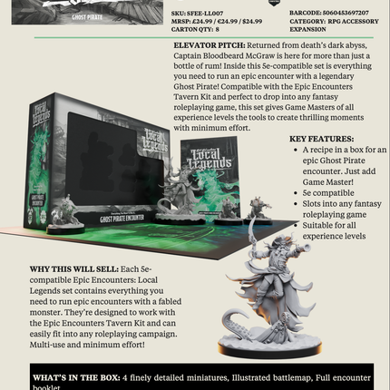 Epic Encounters - Local Legends (Ghost Pirate)