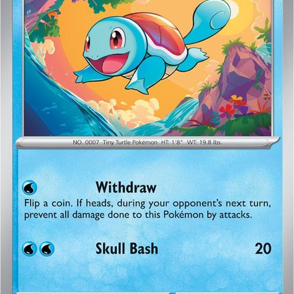 Squirtle - 007/165