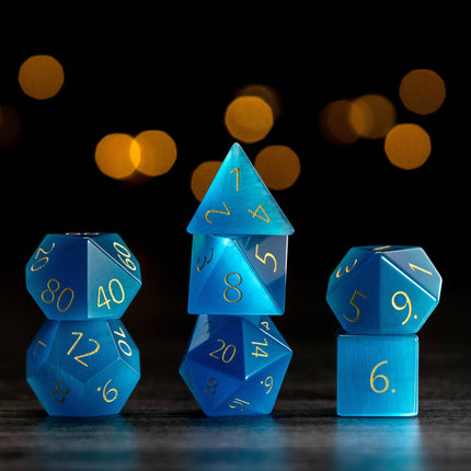 Mystic Mines Gemstone Poly Dice Sets: UPGRADED PACKAGING