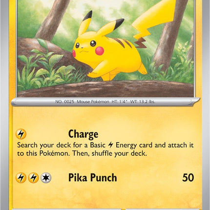 Pikachu - 025/165