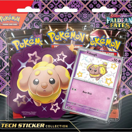 Paldean Fates Tech Sticker Collection [Fidough]