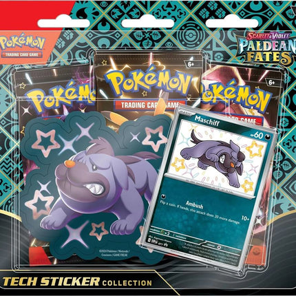 Paldean Fates Tech Sticker Collection [Maschiff] - SV: Paldean Fates (PAF)