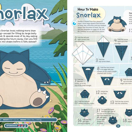 Pokémon Origami: Fold Your Own Pokémon from Kanto to Paldea by Pikachu Press