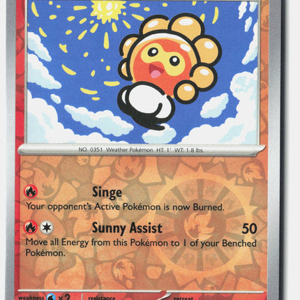 Castform Sunny Form - 020/191