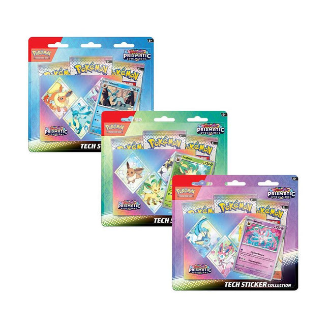 Prismatic Evolutions Tech Sticker Collection - SV: Prismatic Evolutions (PRE)