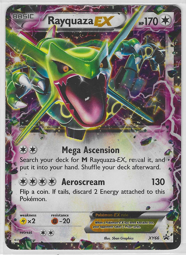 Rayquaza EX Promo XY Promos XY66 LP