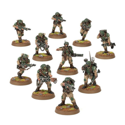 Warhammer 40K: Astra Militarum Cadian Shock Troops