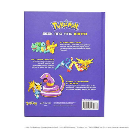 Pokémon Seek and Find: Kanto by Viz_Unknown