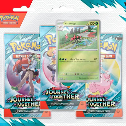 Journey Together 3 Pack Blister [Yanmega] - SV09