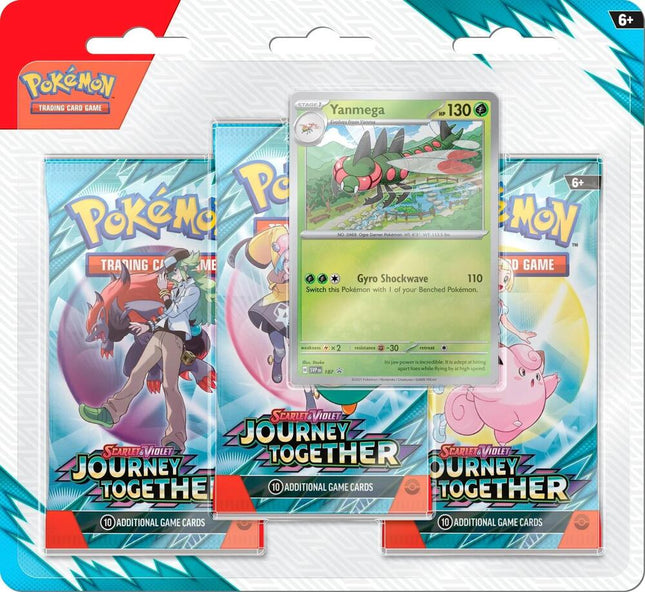 Journey Together 3 Pack Blister [Yanmega] - SV09