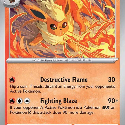 Flareon - 167 (Cosmos Holo)