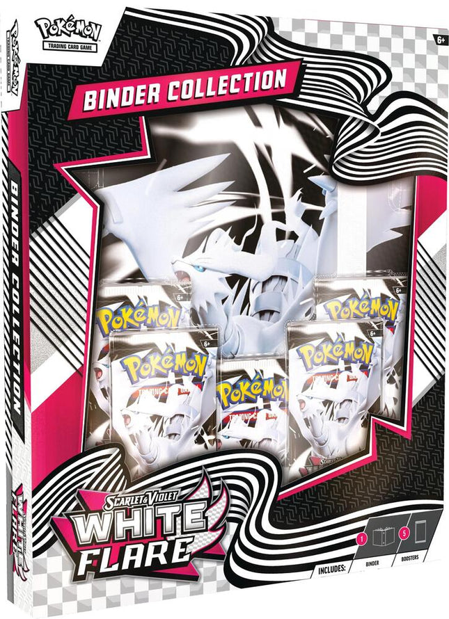 White Flare Binder Collection - SV White Flare
