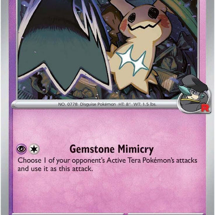 Team Rocket's Mimikyu