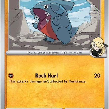 Cynthia's Gible