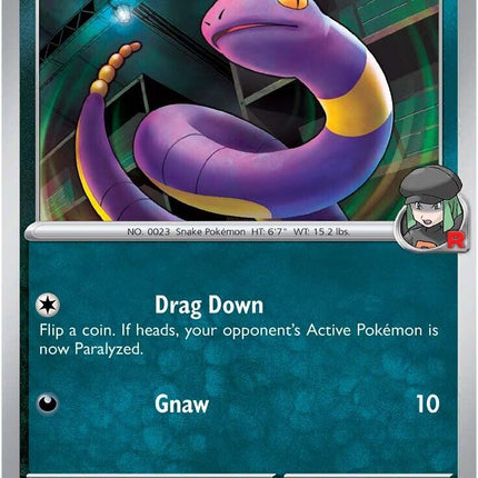 Team Rocket's Ekans