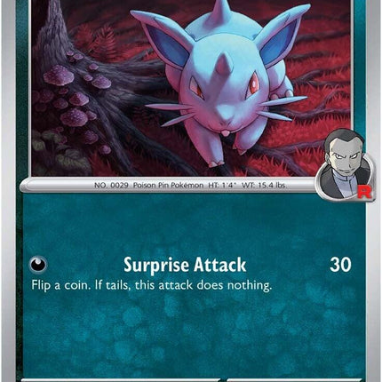 Team Rocket's Nidoran F