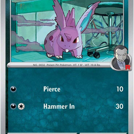 Team Rocket's Nidoran M