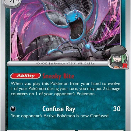 Team Rocket's Golbat