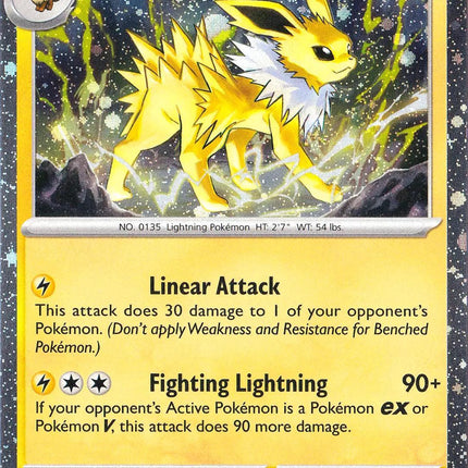 Jolteon - 169 (Cosmos Holo)