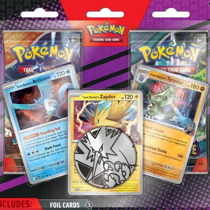 2-Pack Blister Pack [Team Rocket's Articuno, Zapdos & Tyranitar]