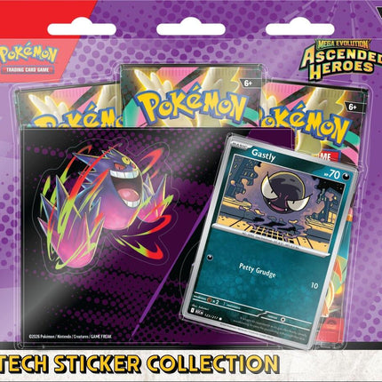 Mega Evolution: Ascended Heroes Tech Sticker Collection - Gastly