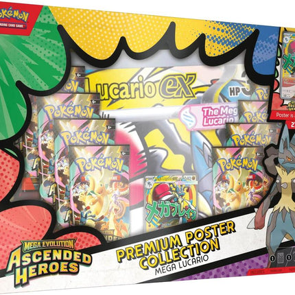 Premium Poster Collection: Mega Lucario - ME: Ascended Heroes (ASC)