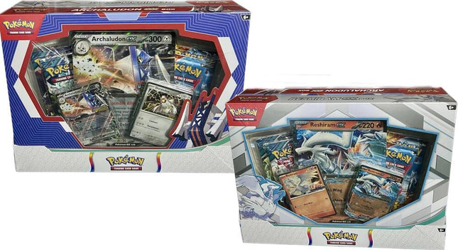 Reshiram & Archaludon ex Box