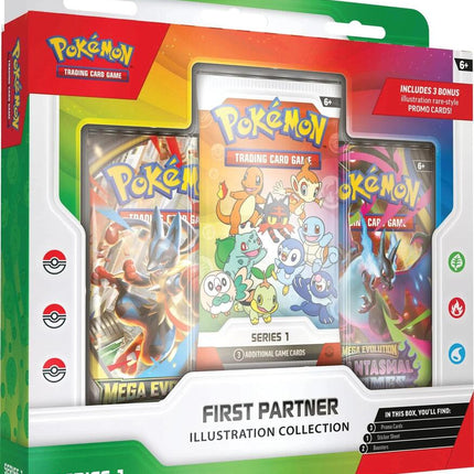 Pokémon TCG First Partner Illustration Collection (Series 1) – 30th Anniversary