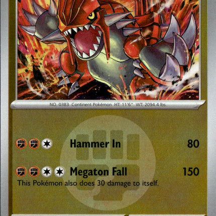 Groudon (Energy Symbol Pattern)