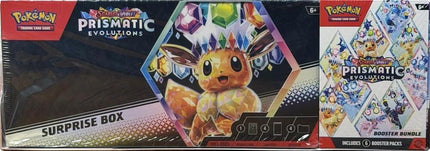 Prismatic Evolutions Booster Bundle + Surprise Box Bundle - SV: Prismatic Evolutions (PRE)