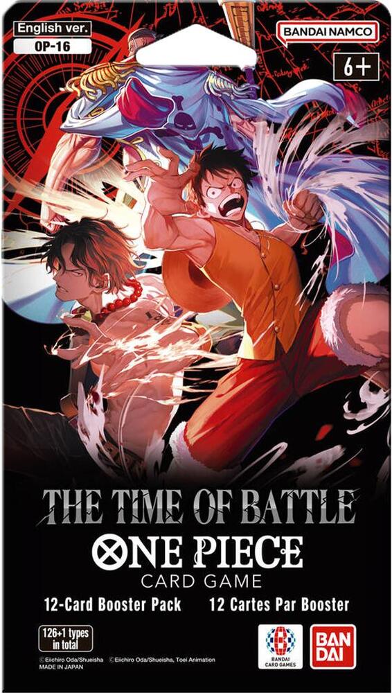 One Piece TCG: OP-16 The Time of Battle Sleeved Booster Pack (English)