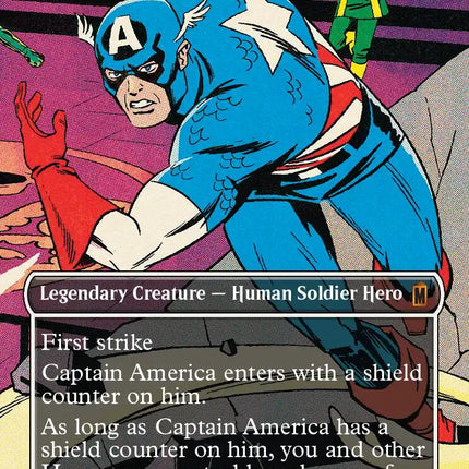Captain America, Super-Soldier (Borderless) (0316)