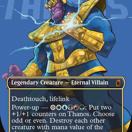 Thanos, the Mad Titan (Borderless) (0376)