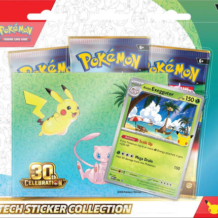30th Celebration Tech Sticker Collection [Alolan Exeggutor] - ME: 30th Celebration (30C)