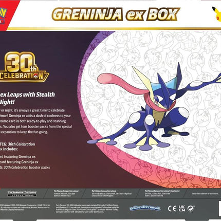 30th Celebration Greninja ex Box - ME: 30th Celebration (30C)